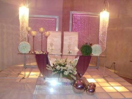 Silla o sillón doble para los novios... - 2