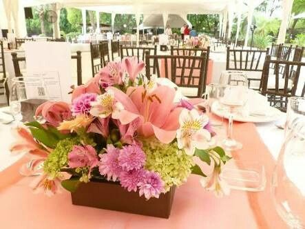 Arreglos de mesa, boda de dia - 3