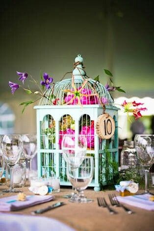 Arreglos de mesa, boda de dia - 4