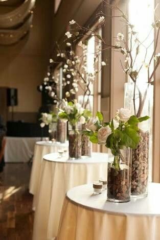 Arreglos de mesa, boda de dia - 10