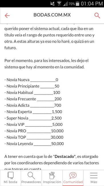 Categorías en bodas.com - 1