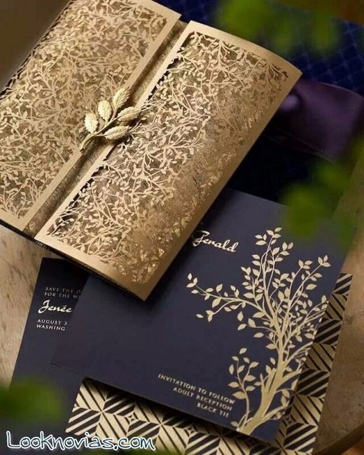 Invitaciones con árbol