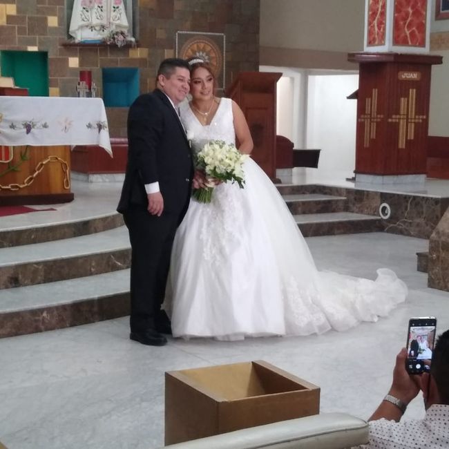 Nuestra boda civil y católica 👰🤵 6