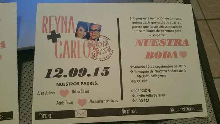 De nuevo ..mis invitaciones .. - 2