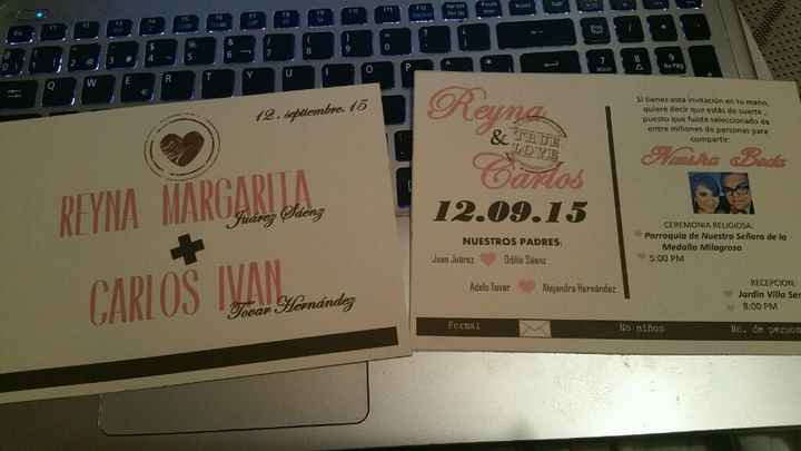 Habemus invitación ..!! - 1