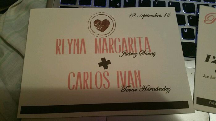 Habemus invitación ..!! - 2