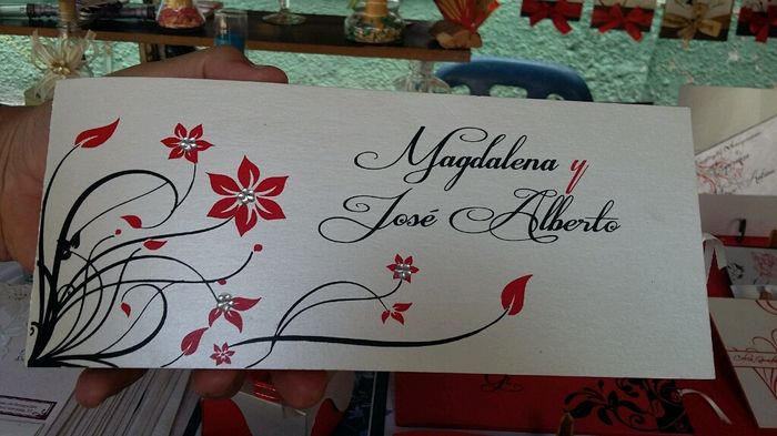 Ayuda nenas invitaciones para mi boda rojo con blanco :) - 1
