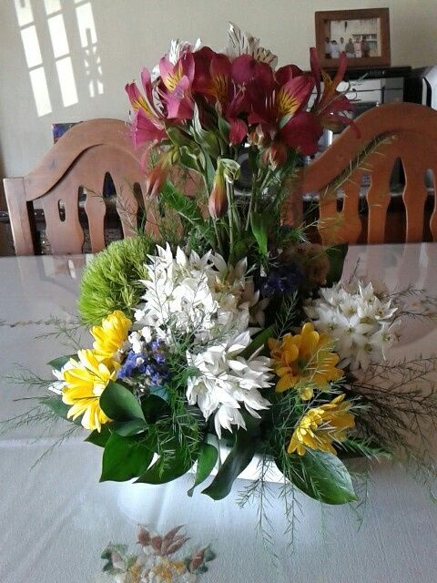 Listos nuestros centros de mesa - 2