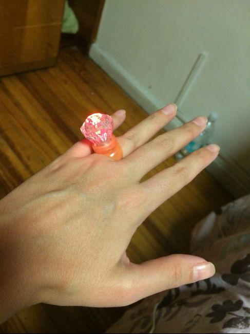 Anillo con luz