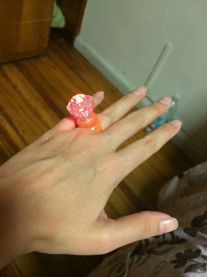 Anillo con luz