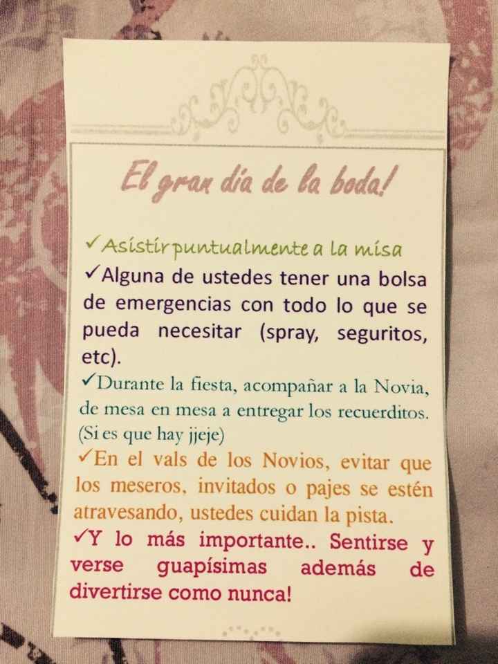 Invitación damas de honor - 7