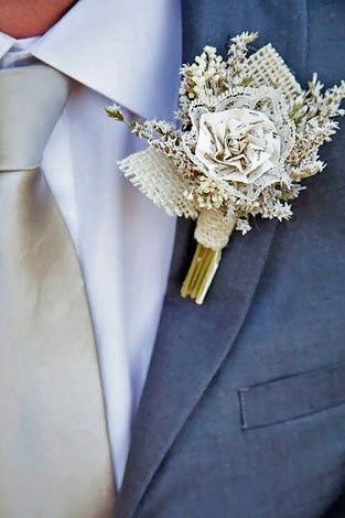 Me fascino este boutonier