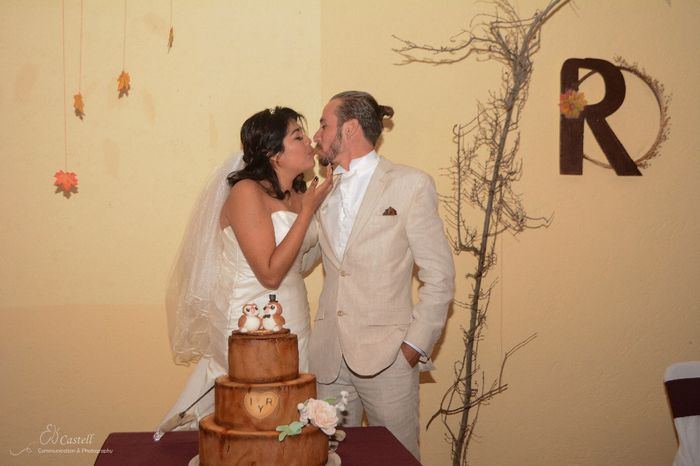 Nuestro pastel de utileria!!! (Nuestro tema fue otoñal)