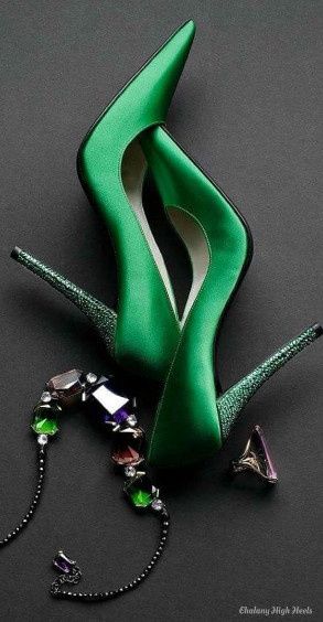 Zapatilla Verde Esmeralda! 5