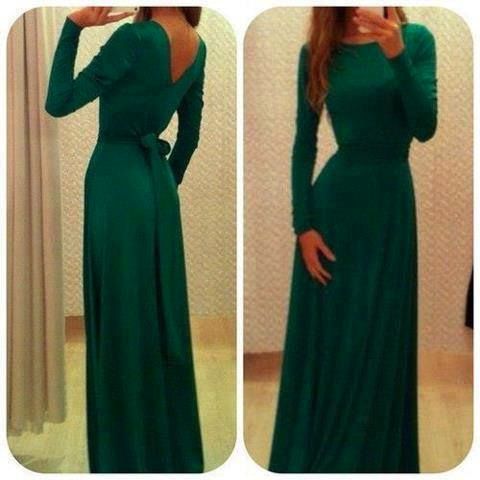 Vestidos para dama Verde Esmeralda! 4