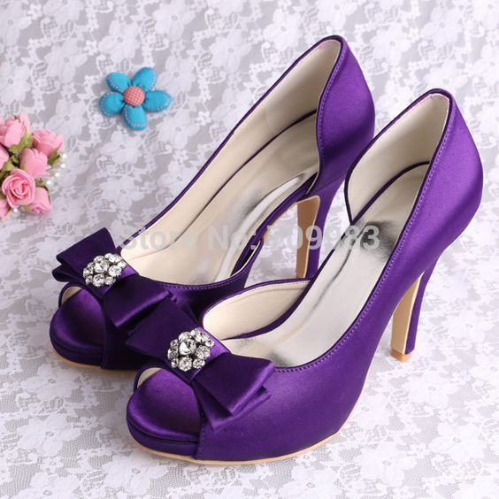 Zapatillas Moradas y Lilas 34