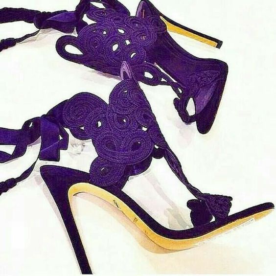 Zapatillas Moradas y Lilas 37