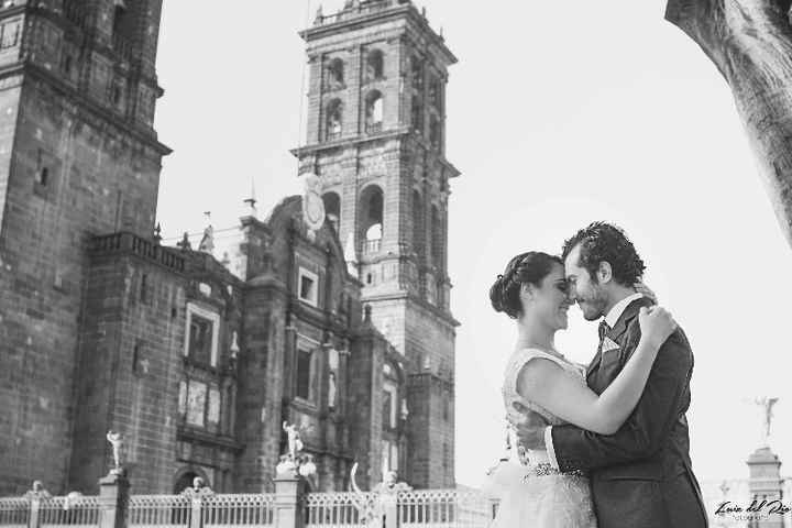 Frente a Catedral