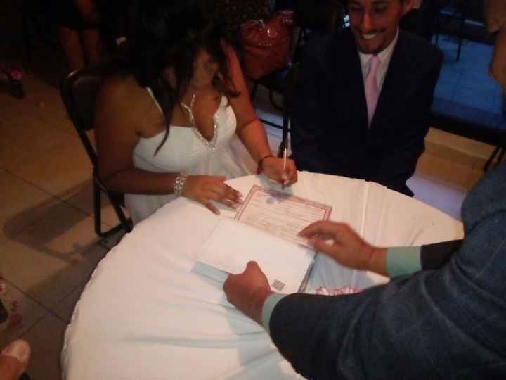 Firmando!