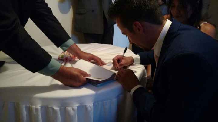 Firmando!