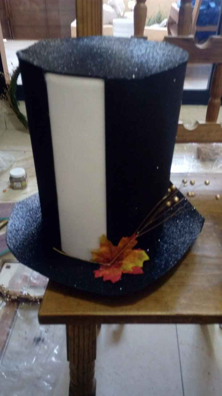 Sombrero DYI para auto novio