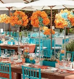 Queda muy lindo y el toque naranja le da realse