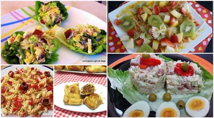 o de frutas y pastas