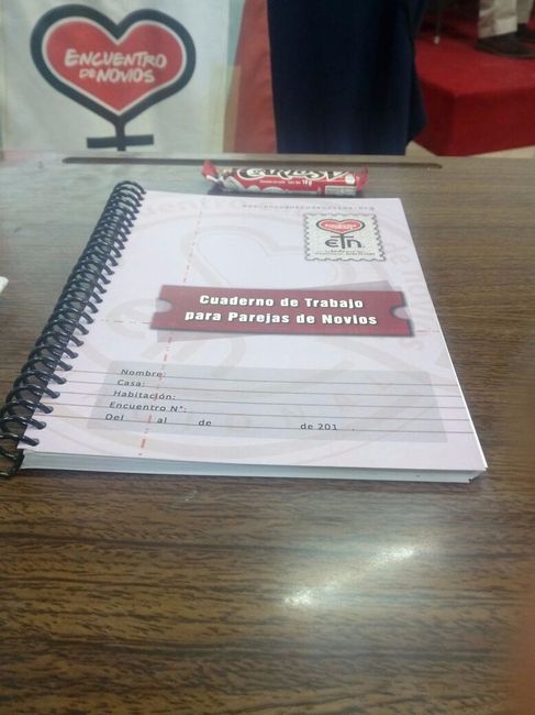 Nuestro cuadernillo de trabajo, definitivo es la herramienta que contendrá todo lo vivido en el Fin!