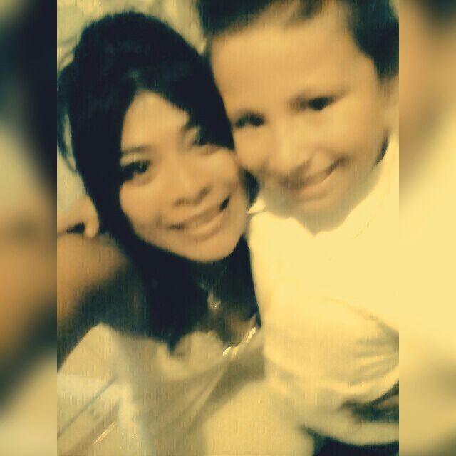 Mi pequeño gran amigo y hombresito de mi corazon!!
