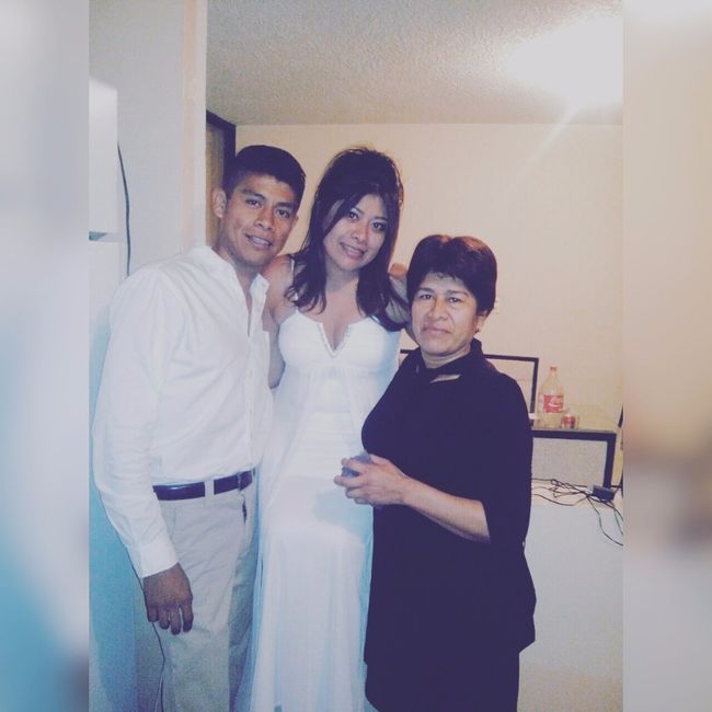 Mi todo, mi pequeña gran familia, los tesoros de mi vida, mi enano y mi mamita!