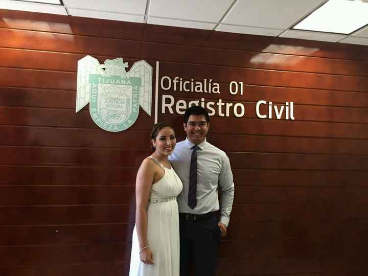 Nos casamos!! por ahora solo civil - 1