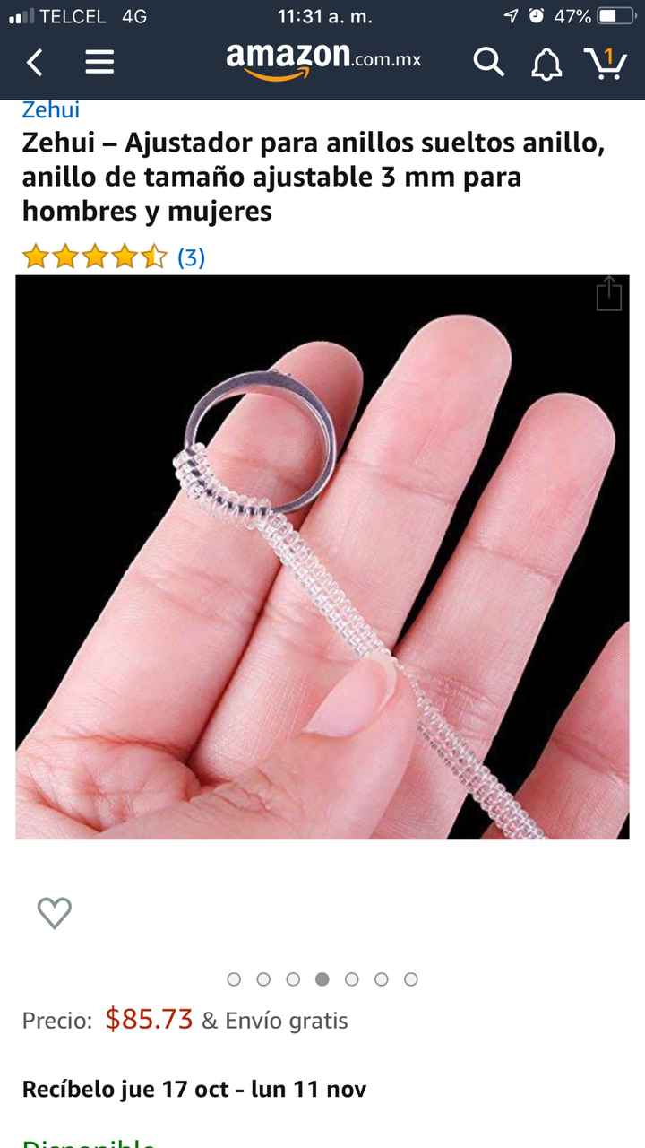 No me quedo mi anillo !!!!!! - 2