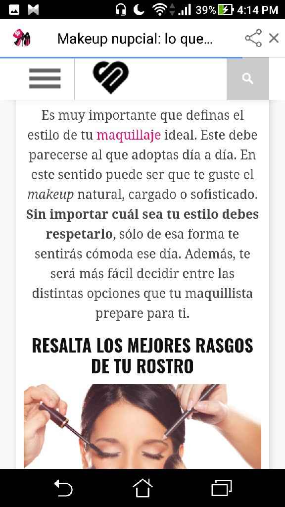 Artículo nupcial makeup - 3