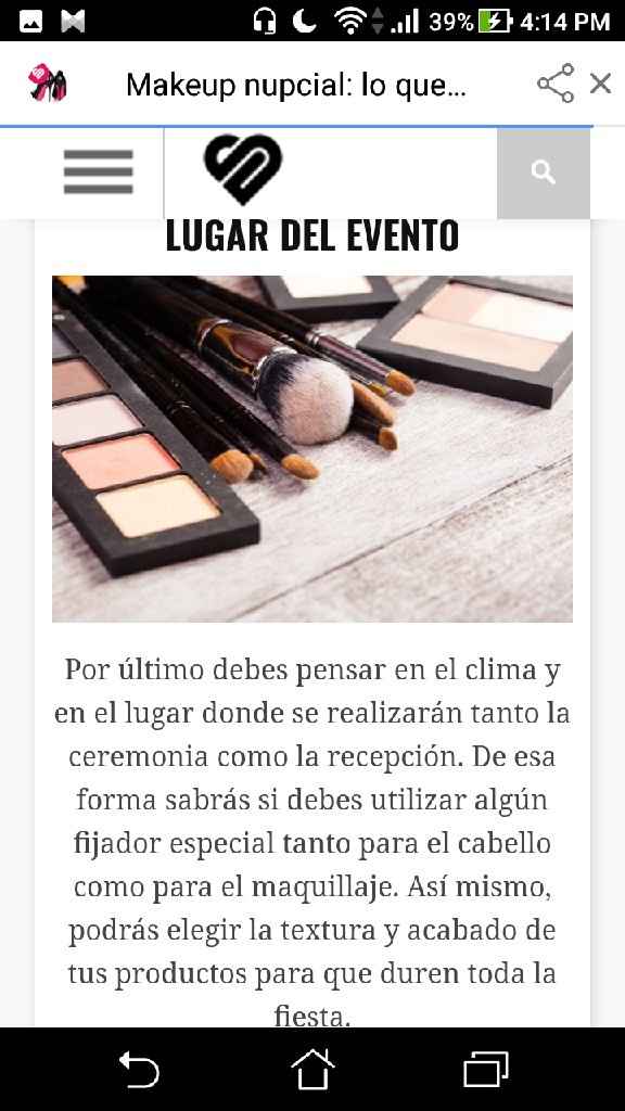 Artículo nupcial makeup - 6