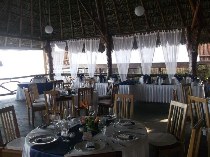 palapa para la cena