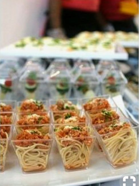 barra de sopas / pastas