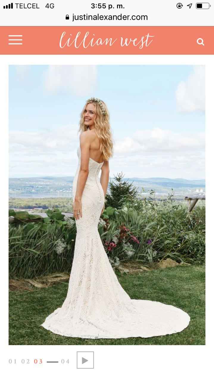 ¡Vestido nuevo a Estrenar! Vendo vestido de novia sin usar - 6