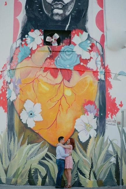 Un mural en el centro de Hermosillo