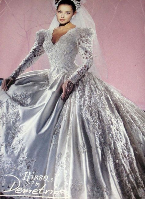 Vestidos de novia: 80's y 90's - 3