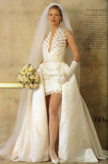Vestidos de novia: 80's y 90's - 6