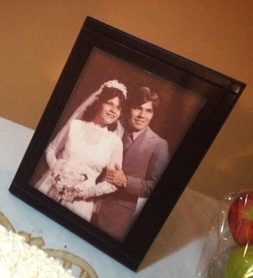 Las fotos de boda de mis papás - 1