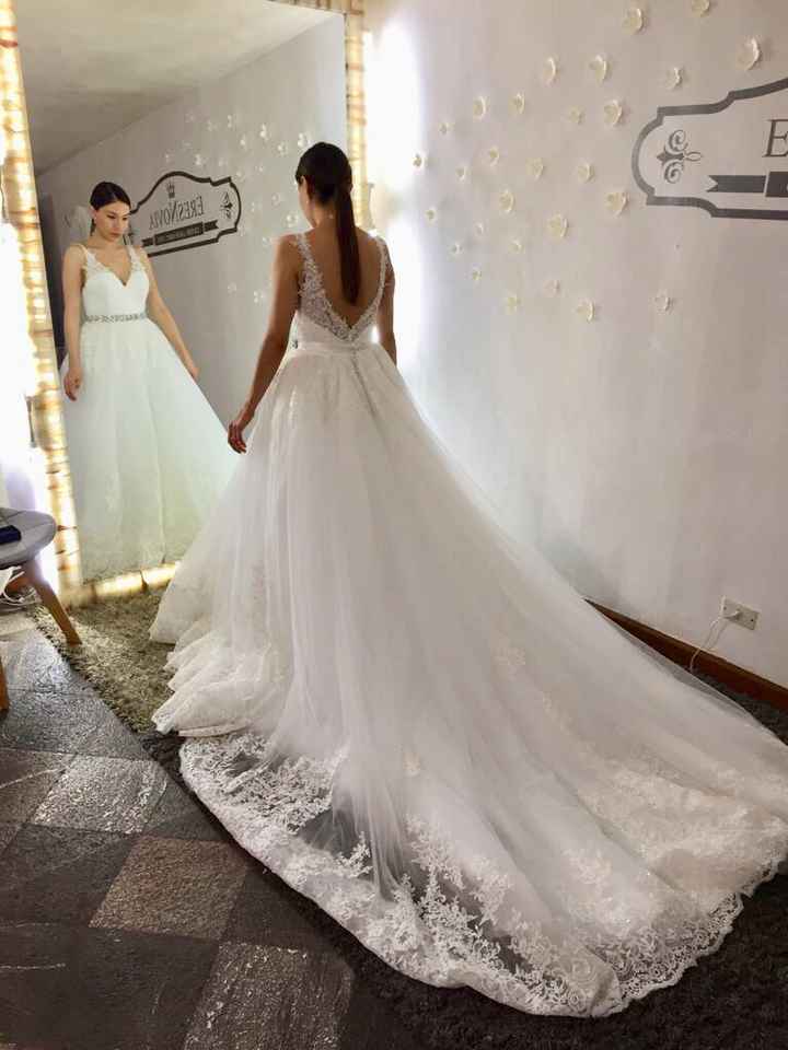 Cauda vestido de novia helo me!!’ - 1