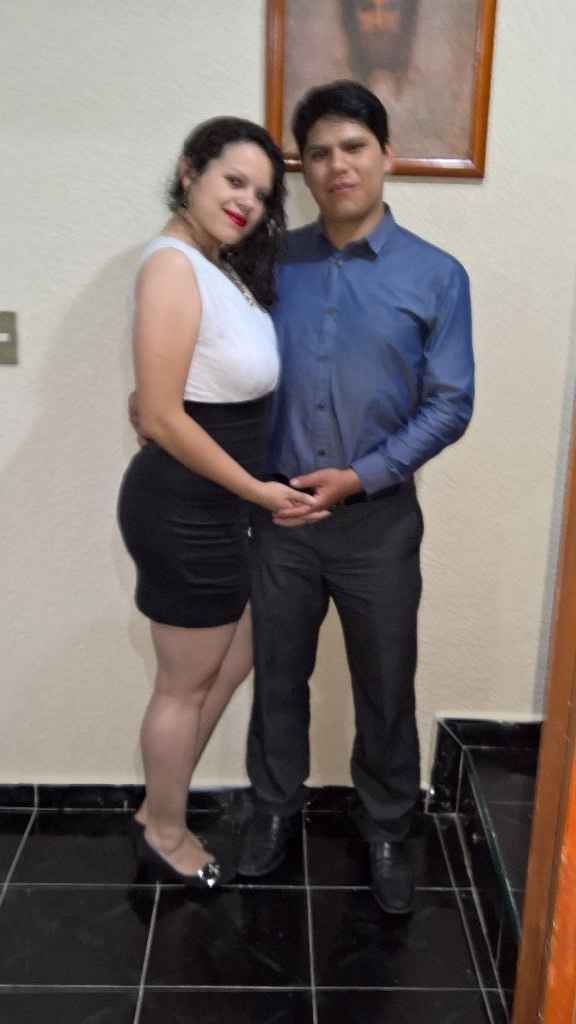 En la presentación de la iglesia.