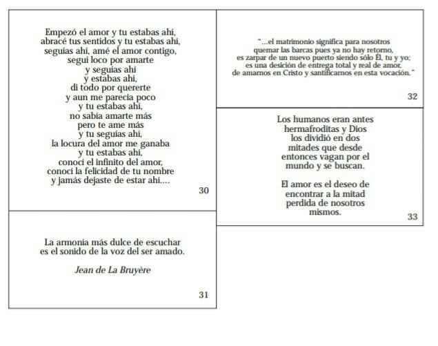 Pensamientos para invitaciones de boda - 1