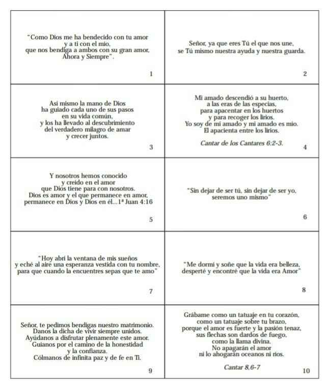 Pensamientos para invitaciones de boda - 4