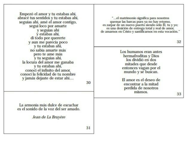 Pensamientos para invitaciones de boda - 1