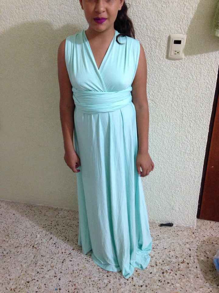 Mi vestido de damas 💃🏻 - 7