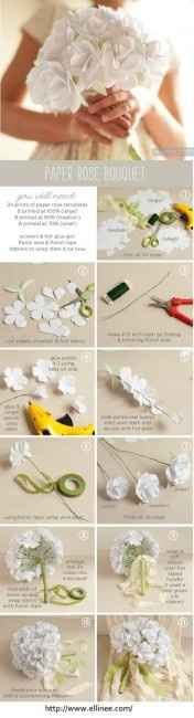 Ramos de novia de papel - 2