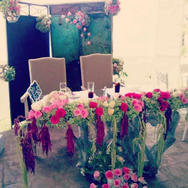 Mesa de novios - 1