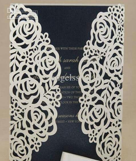 Invitaciones corte laser!!! - 2